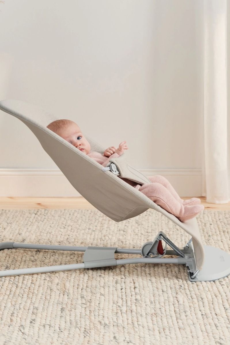Babybjörn Bouncer Bliss lamamistool, Light Beige — изображение 4