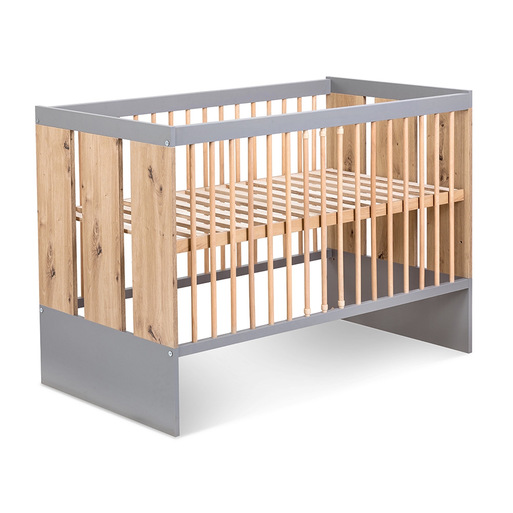 Beebivoodi Pauline 60x120 turvapiirdega, grafiit/tamm - Image 2