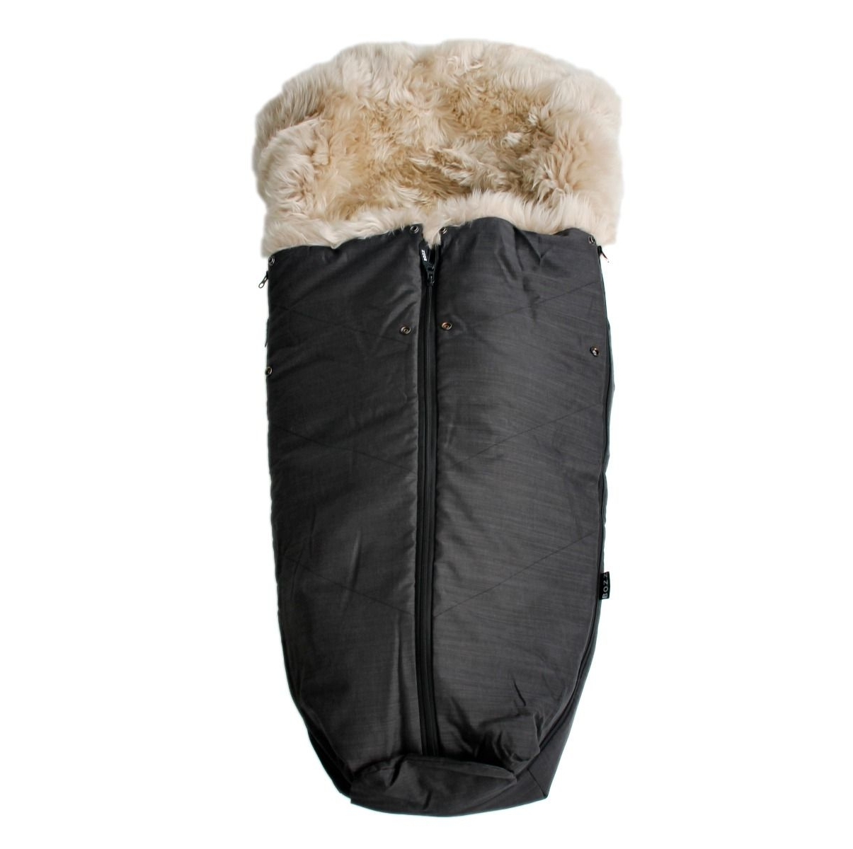 Bozz lambavillast soojakott Ergo, Black Melange - Image 2