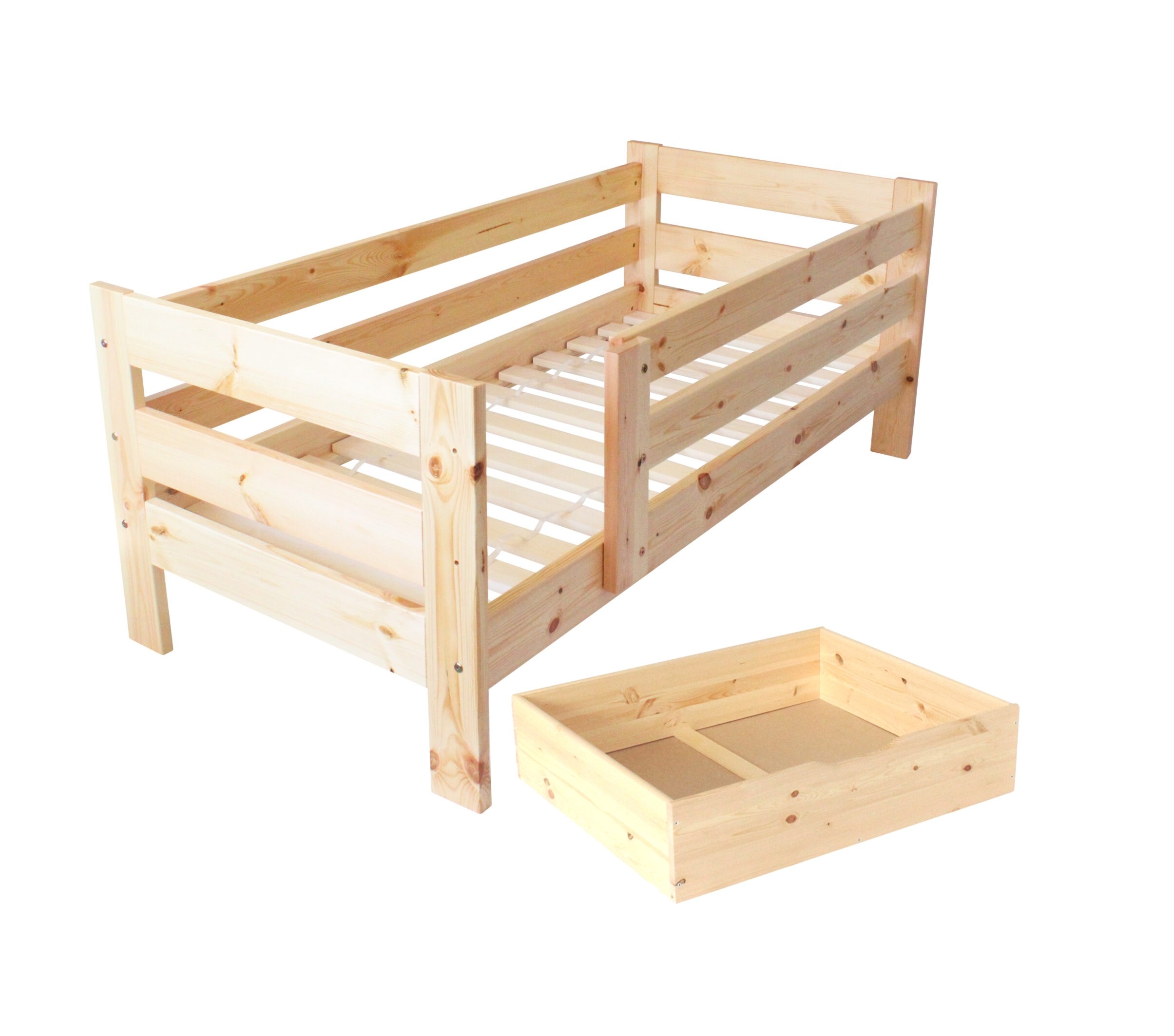 Lastevoodi Volly voodikastiga 70x155, värvivalik