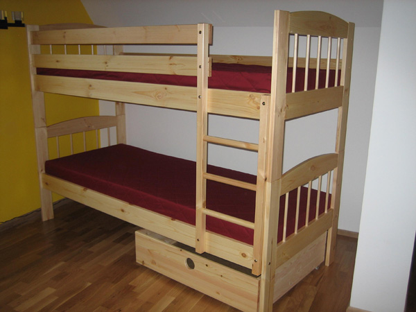 Narivoodi 80x200 + 2 voodikasti, värvivalik - Image 3