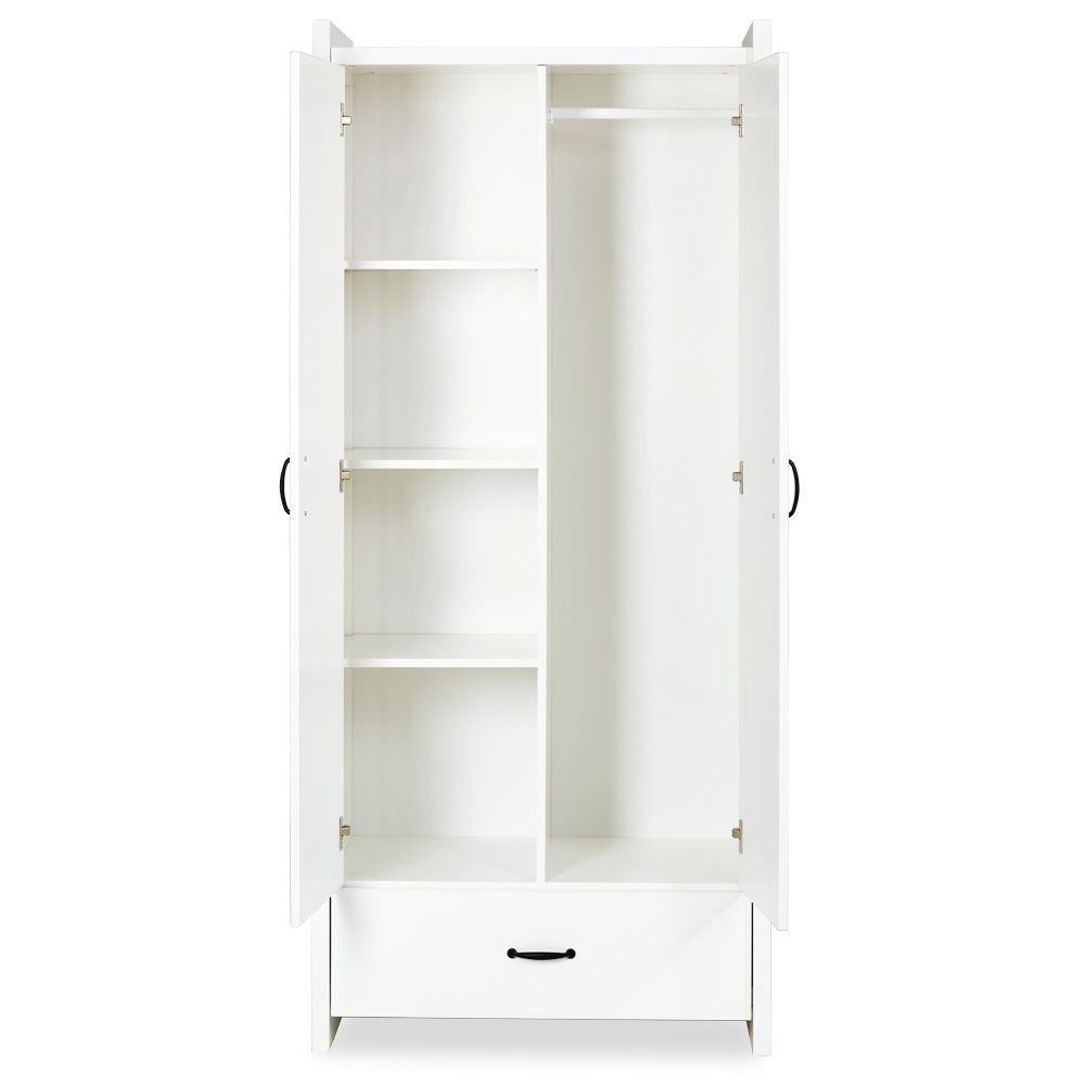 Riidekapp Amelia, valge - Image 2