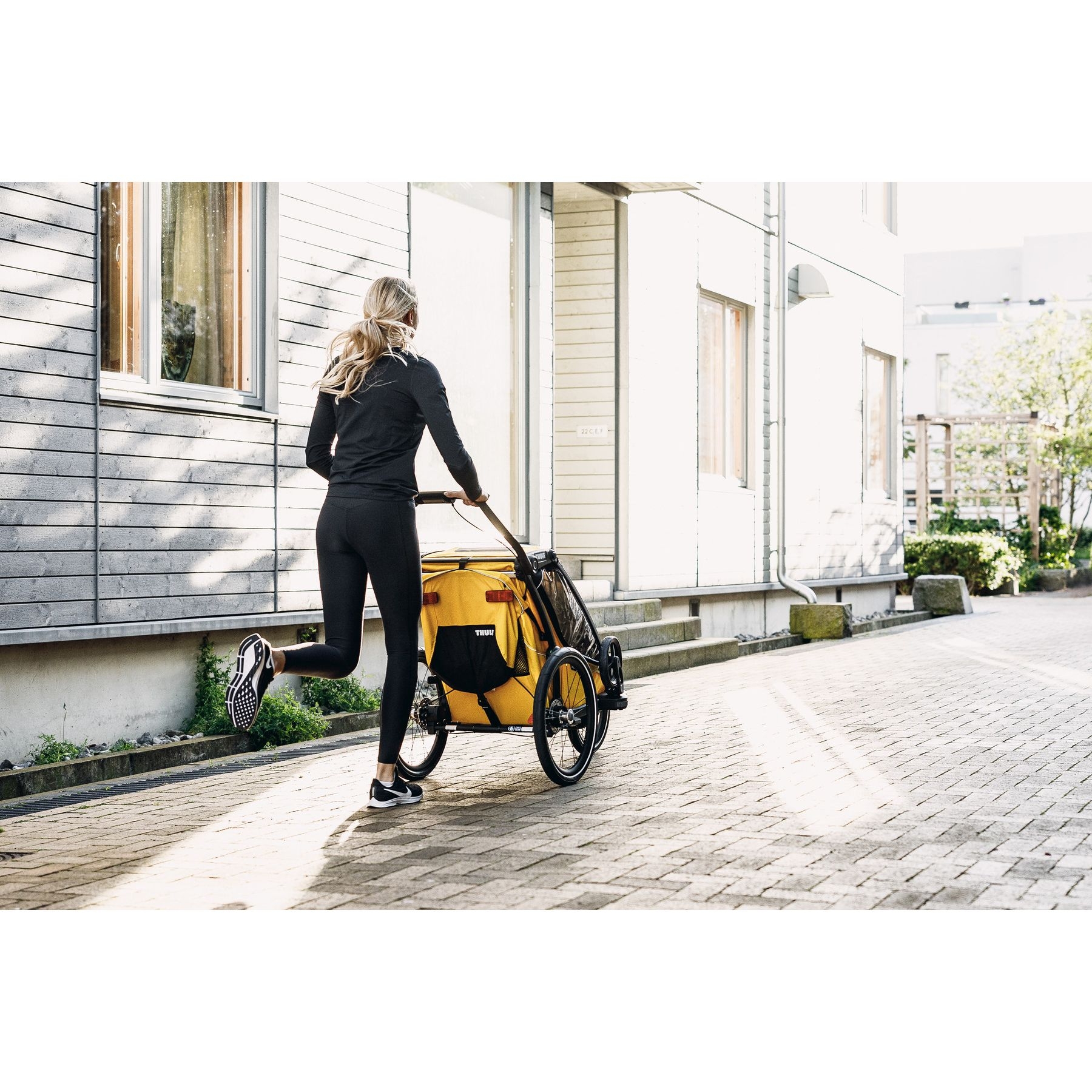 Thule Chariot Sport 2 Single jalgrattahaagis, Natural Gold — изображение 8