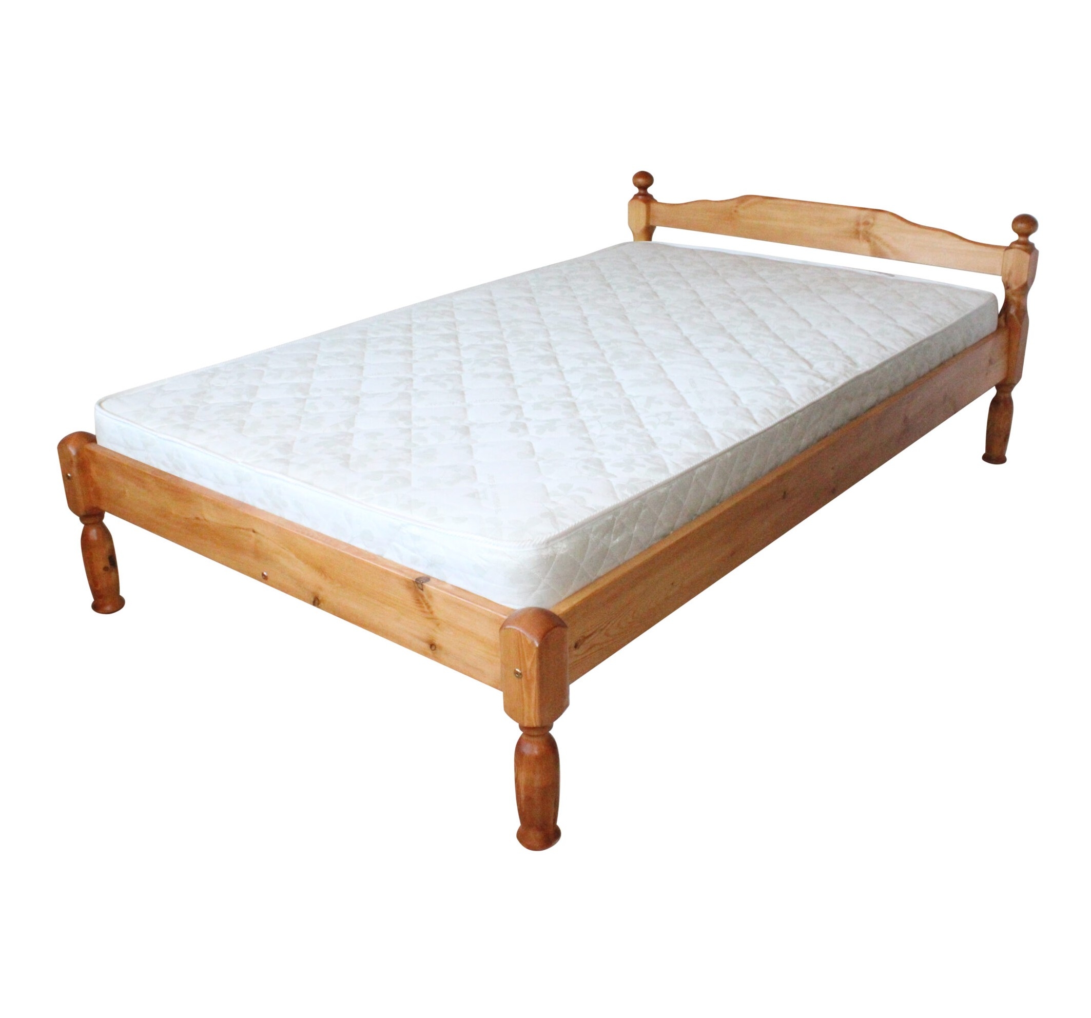 Treitud peatsiga voodi 120x200cm, värvivalik