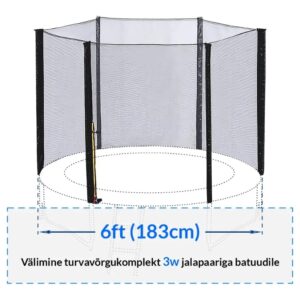 Turvavõrk batuudile 6"