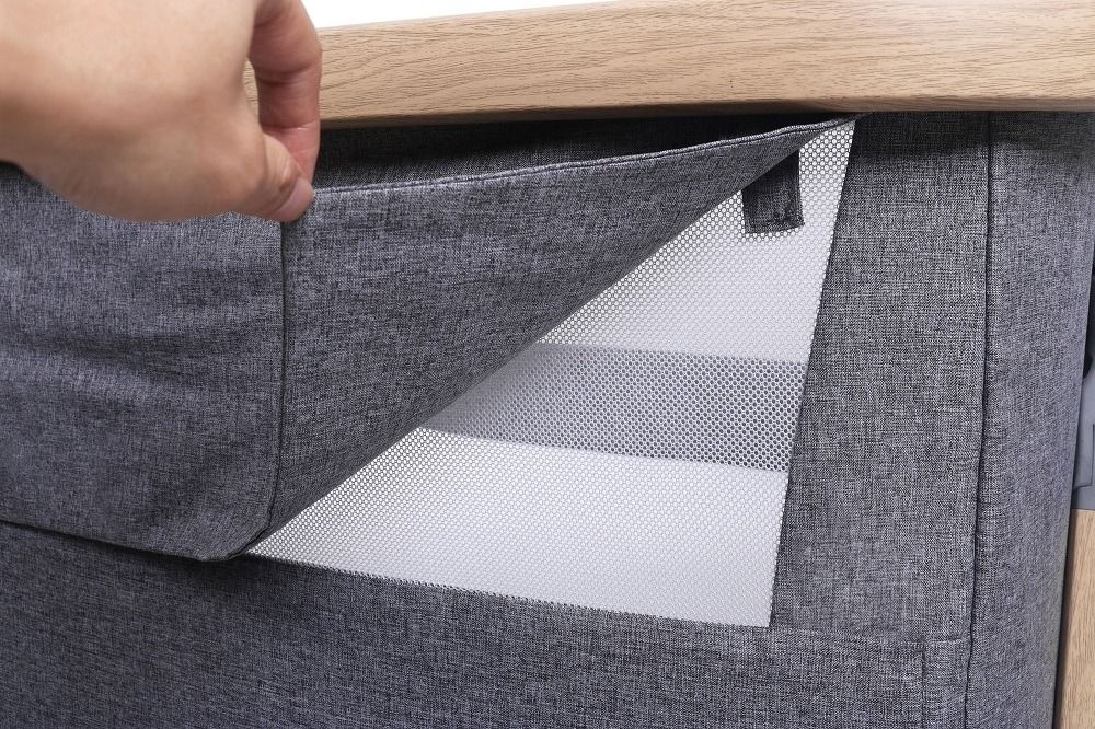 Tutti Bambini CoZee Air beebihäll voodi kõrvale, Oak-Charcoal - Image 4