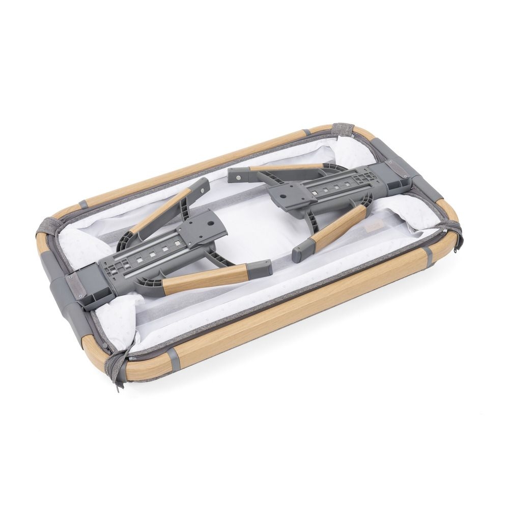 Tutti Bambini CoZee XL beebihäll voodi kõrvale, Oak-Charcoal - Image 5