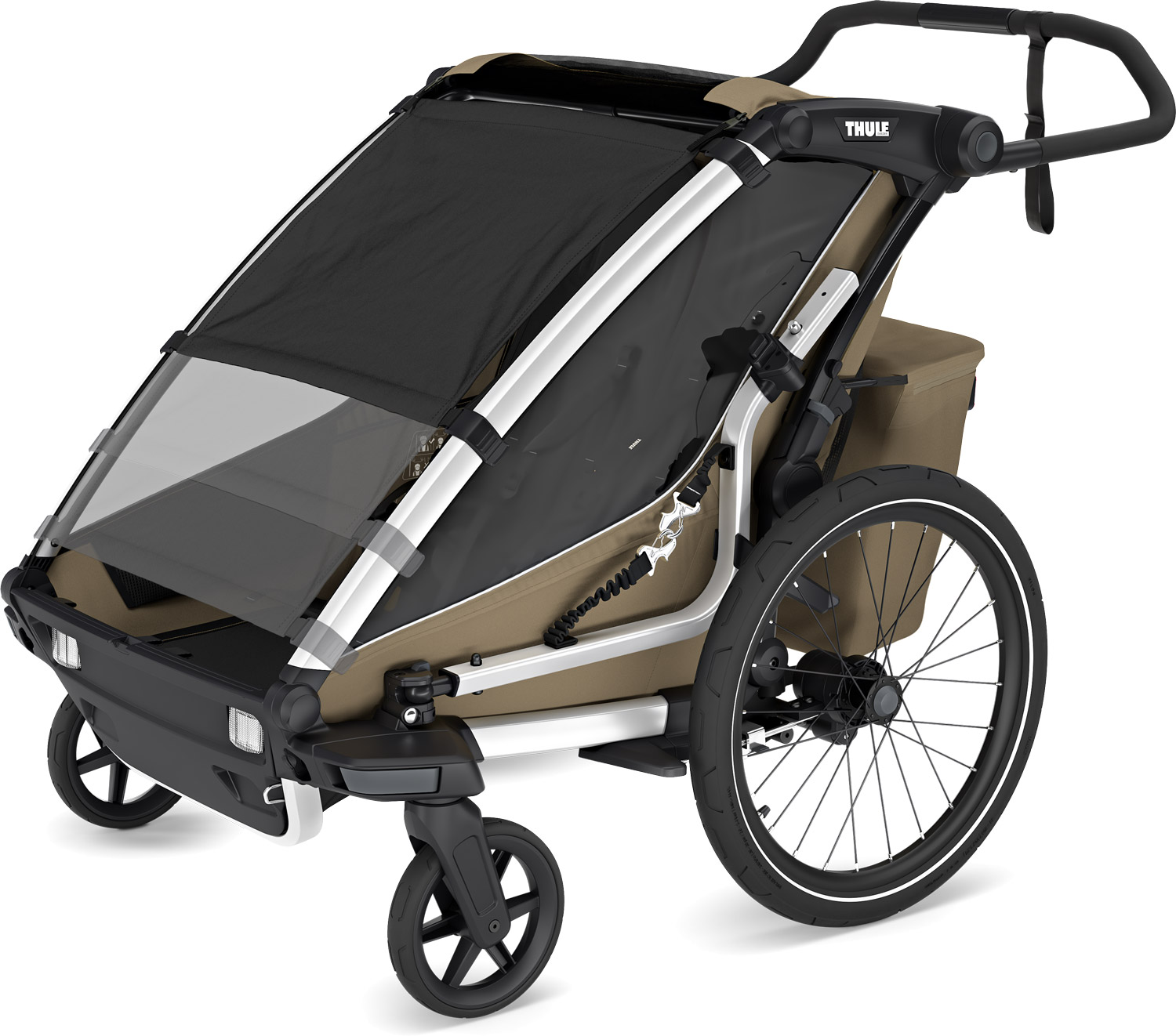 Thule Chariot Cross Single jalgrattahaagis, Majolica Blue — изображение 6