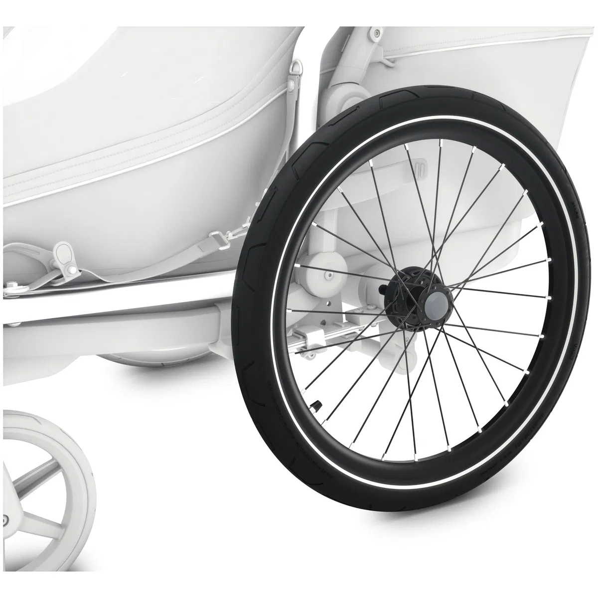 Thule Chariot Cab jalgrattakäru, Dark Slate - Image 12