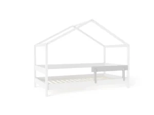 Turvapiire voodile YappyHytte 80cm, Light grey