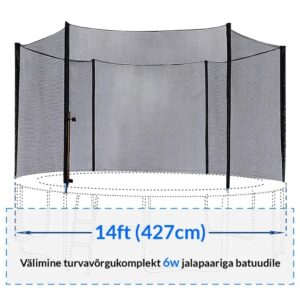 Turvavõrk batuudile 14"