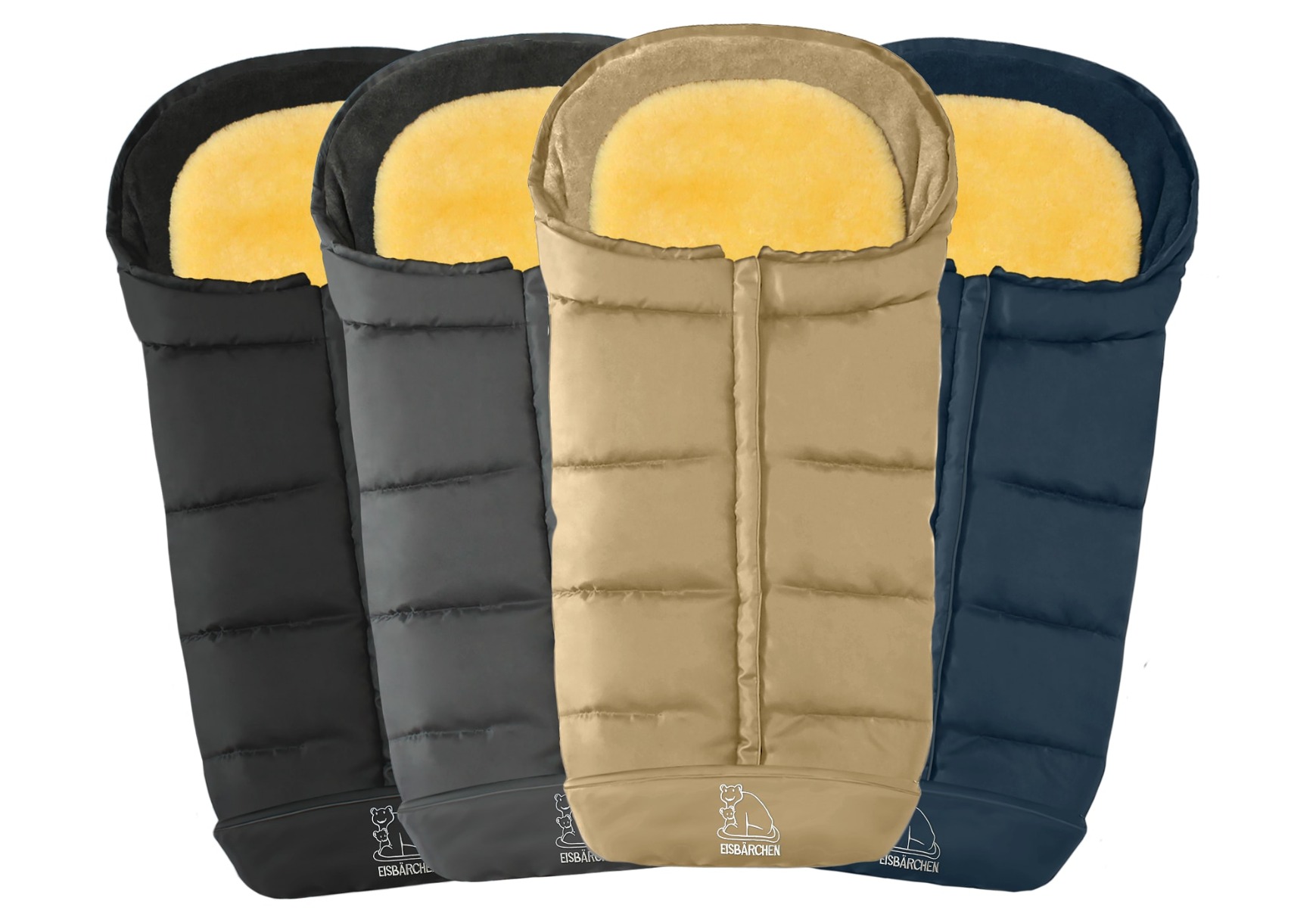 Heitmann Felle lambanahast soojakott eemaldatava voodriga, Grey - Image 6