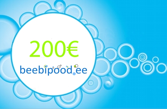 Beebipood.ee kinkekaart 200€