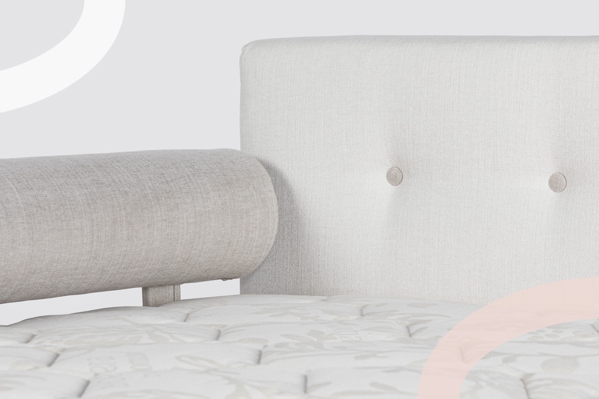 FunNest lastevoodi ühe rullpadjaga 90x200, värvivalik - Image 3