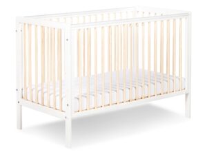 Beebivoodi Timi turvapiirdega 60x120, valge/natural