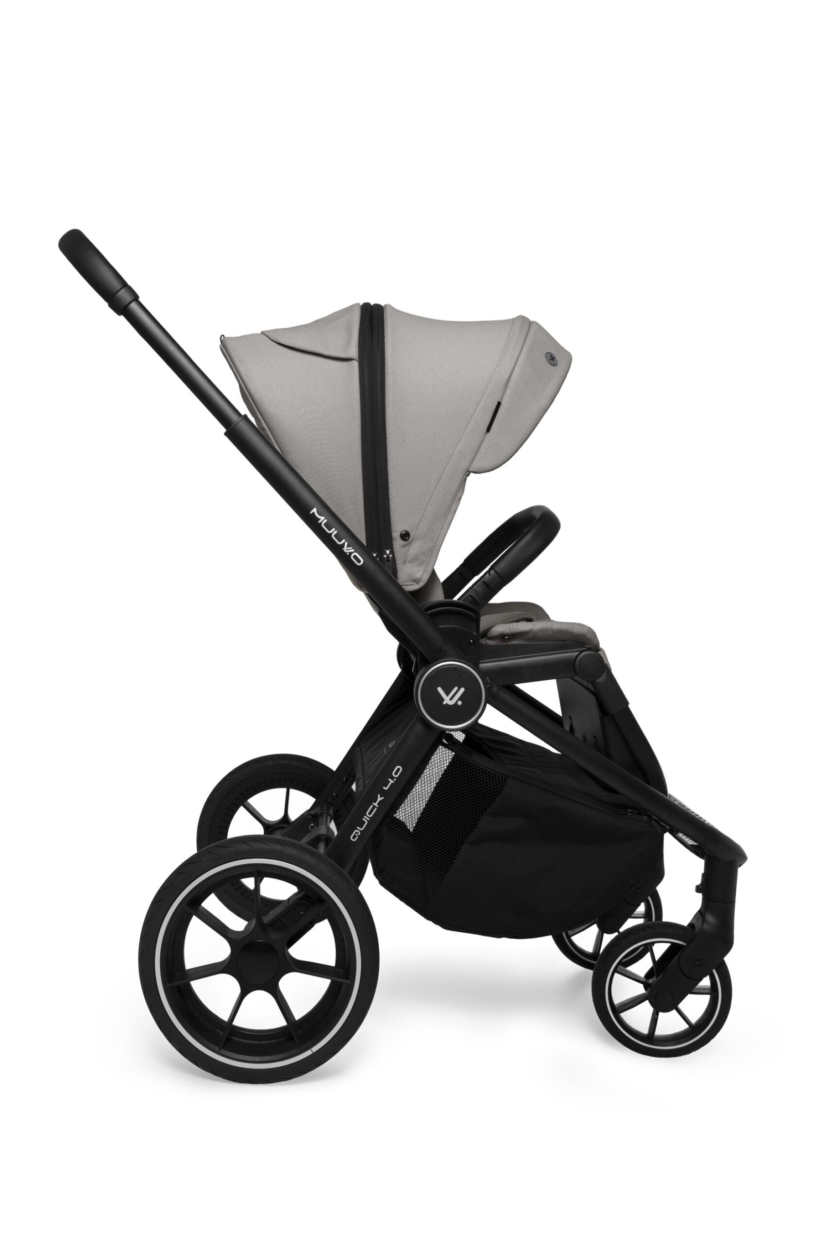 Muuvo Quick 4.0 jalutuskäru, Steel Grey — изображение 2