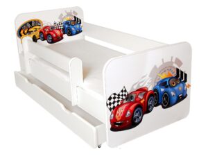 Lastevoodi Autod Blue 70x140