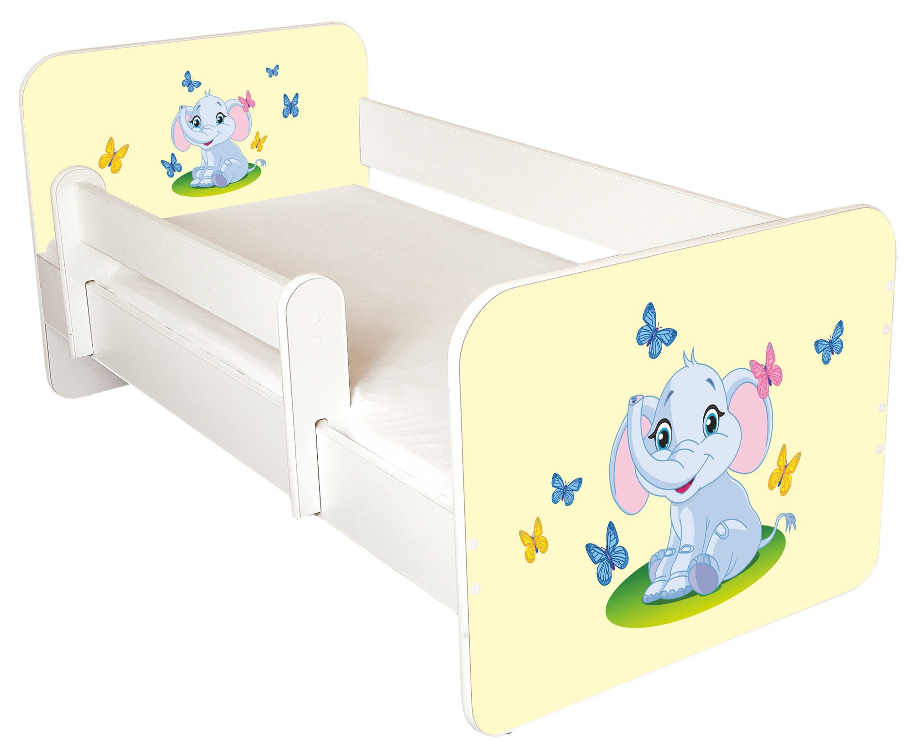 Lastevoodi Vant kollane 80x160 — изображение 2