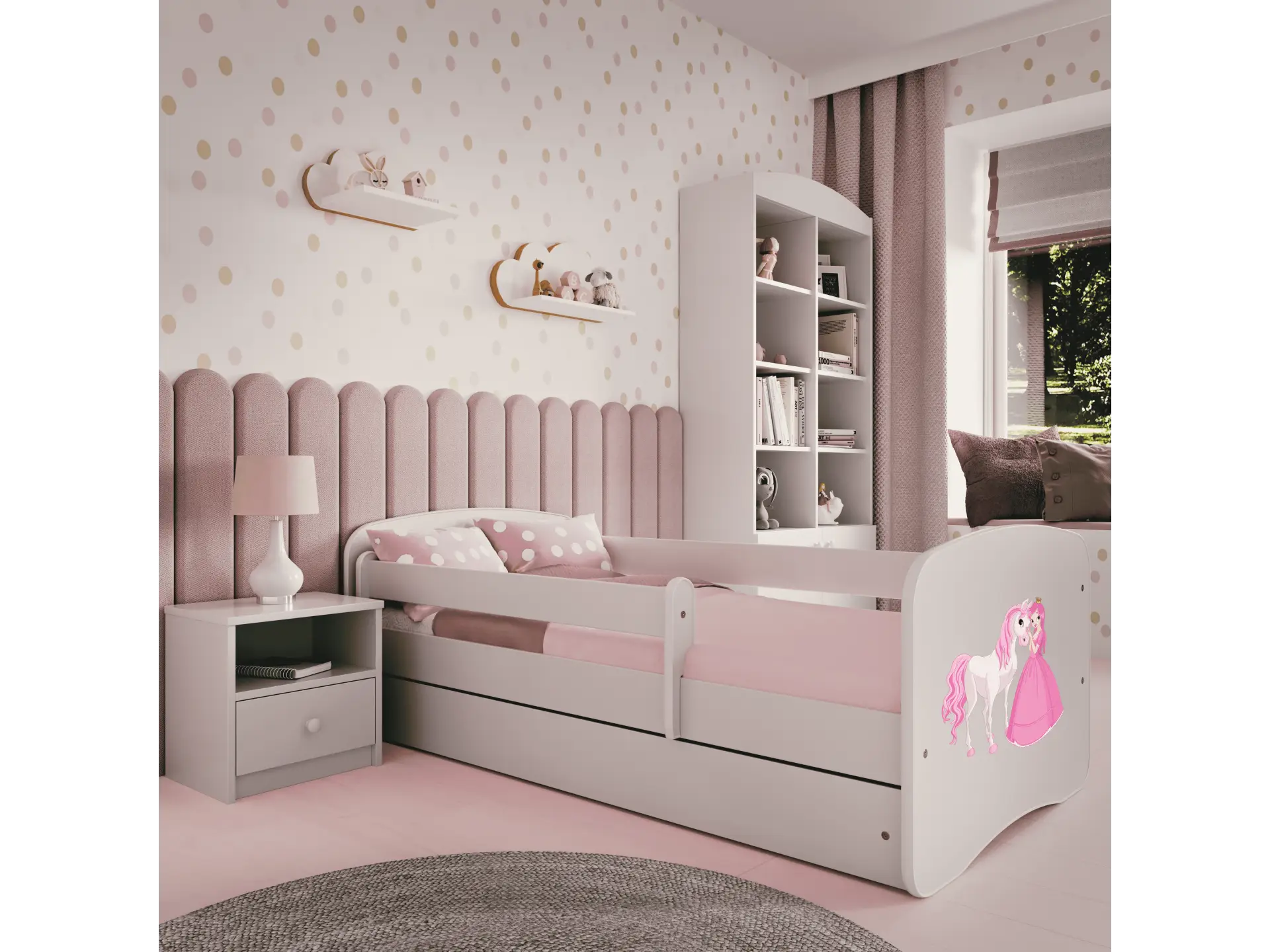 Lastevoodi Printsess voodikastiga 80×160 — изображение 2