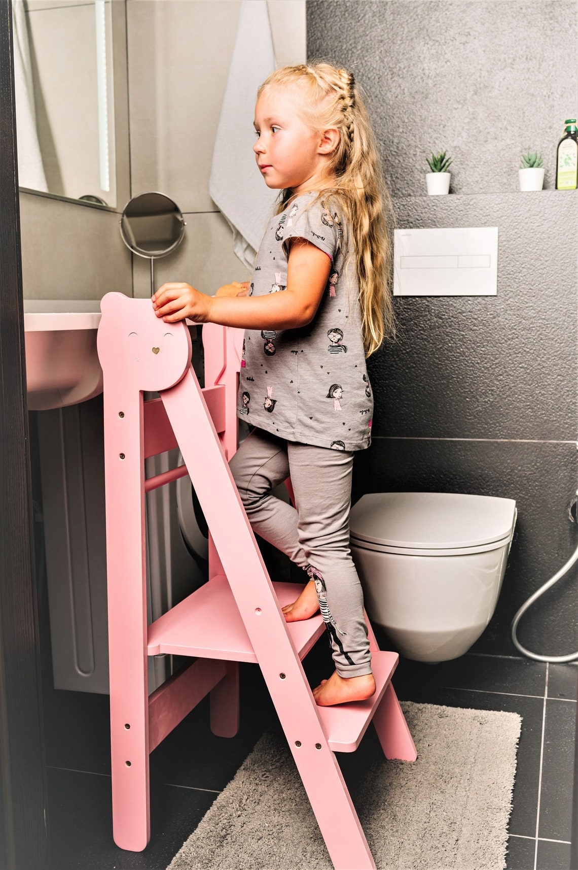 Astepink Montessori Step Stool, ühevärviline - Image 6