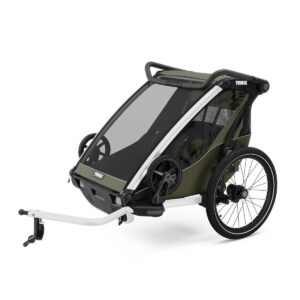 Thule Chariot Lite double jalgrattahaagis, Vintage Green
