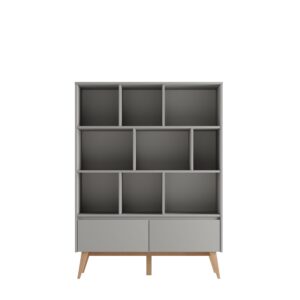 Raamaturiiul Swing wide, Grey