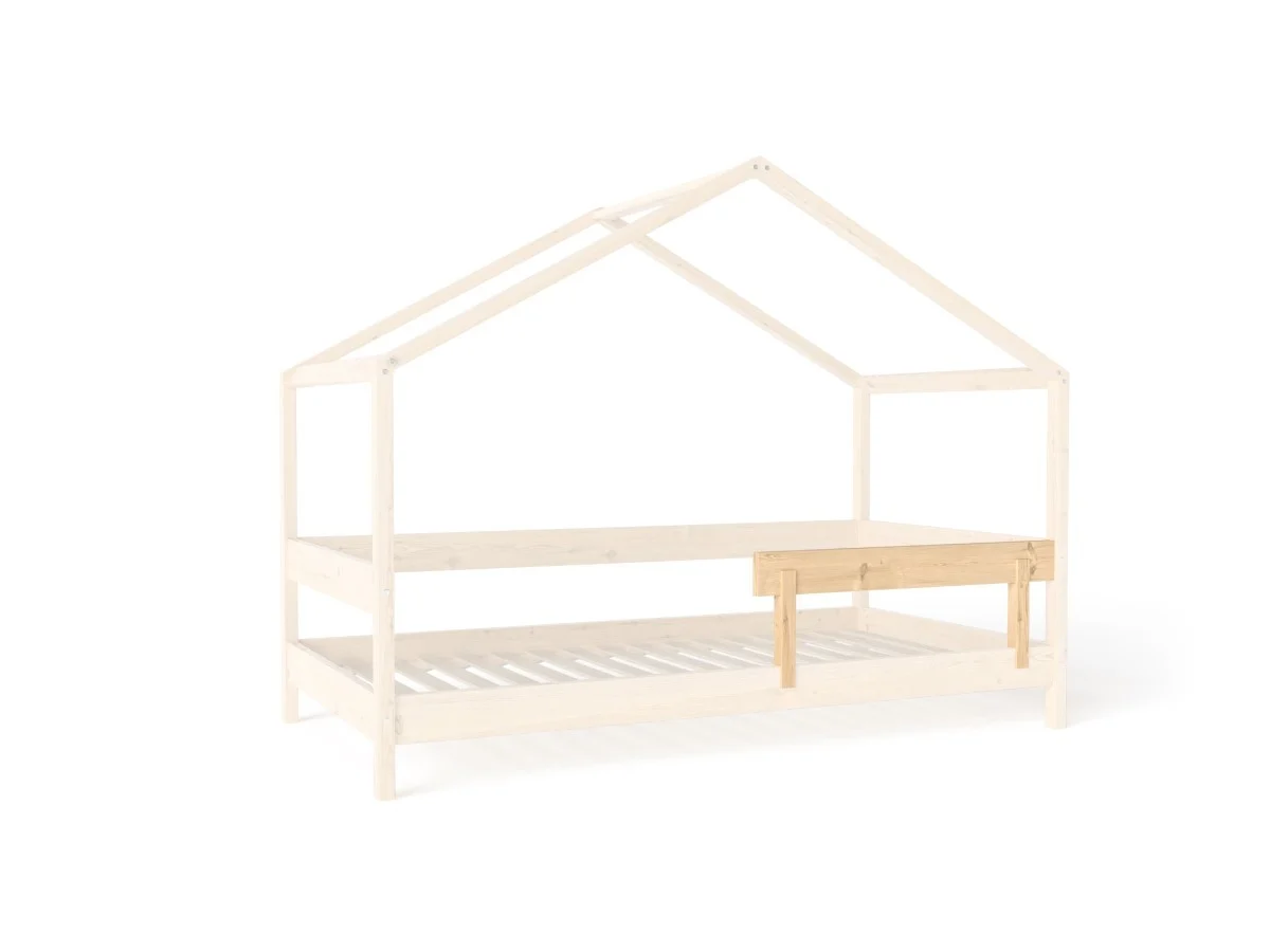 Turvapiire voodile YappyHytte 80cm, Natural