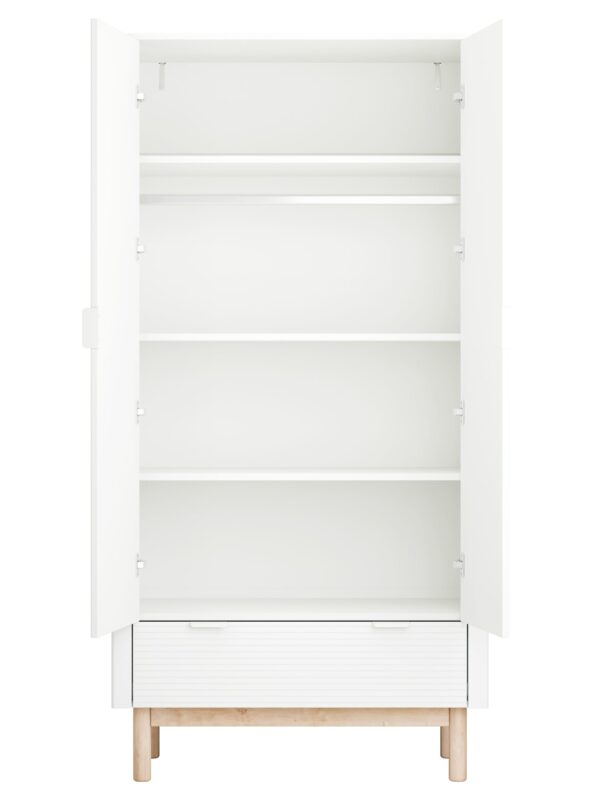 Riidekapp Miloo kahe uksega, white — изображение 3