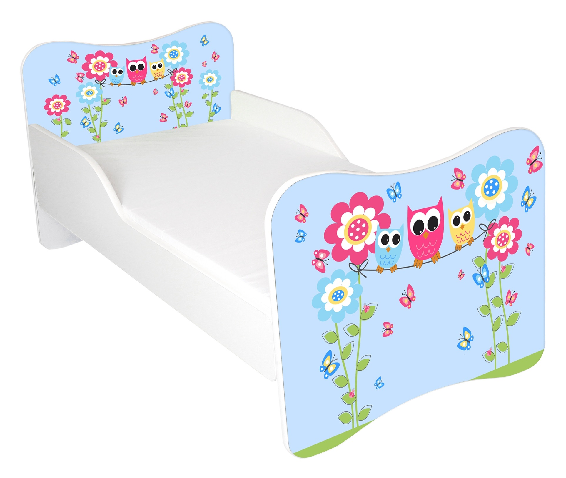 Lastevoodi Wiki Smiley Owls 70x140 sinine — изображение 2