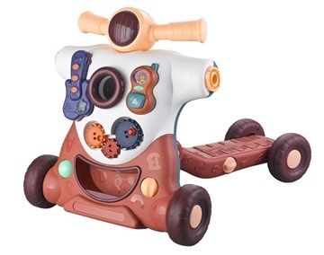 BabyDan Activity 4-in-1 käimistool, Bordeaux — изображение 3