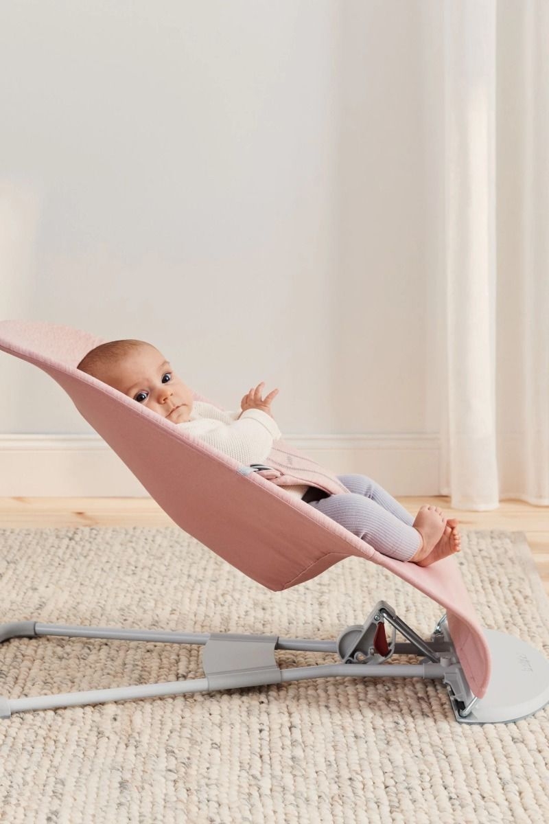 Babybjörn Bouncer Bliss lamamistool, Light Pink — изображение 4