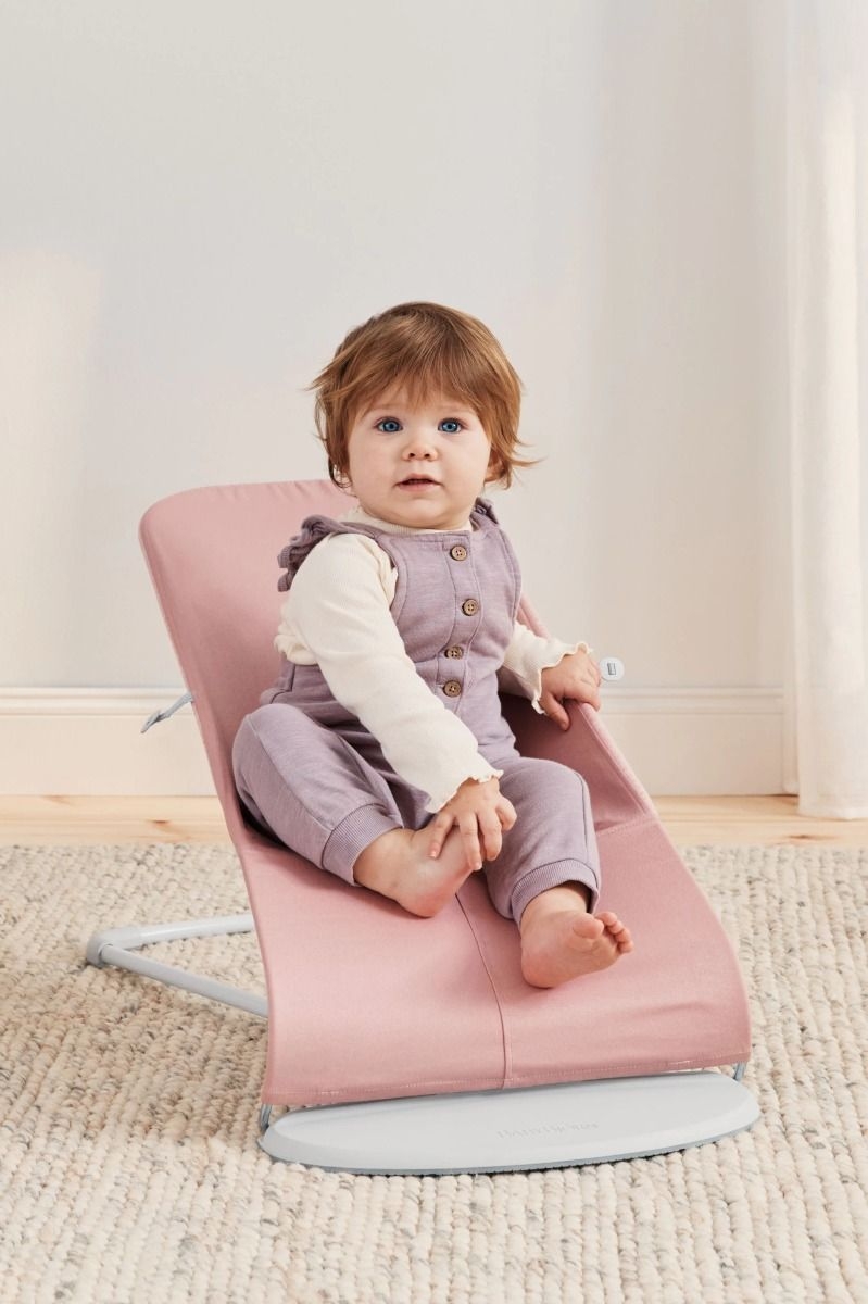 Babybjörn Bouncer Bliss lamamistool, Light Pink — изображение 5
