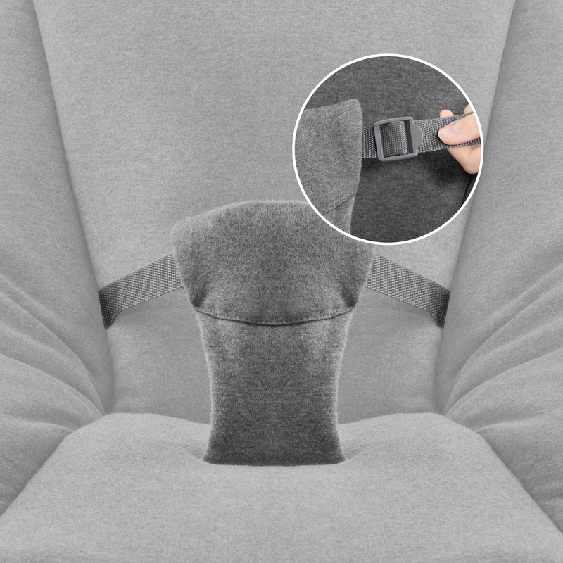 Hauck Bouncer Deluxe lamamistool, Nordic Grey - Image 9