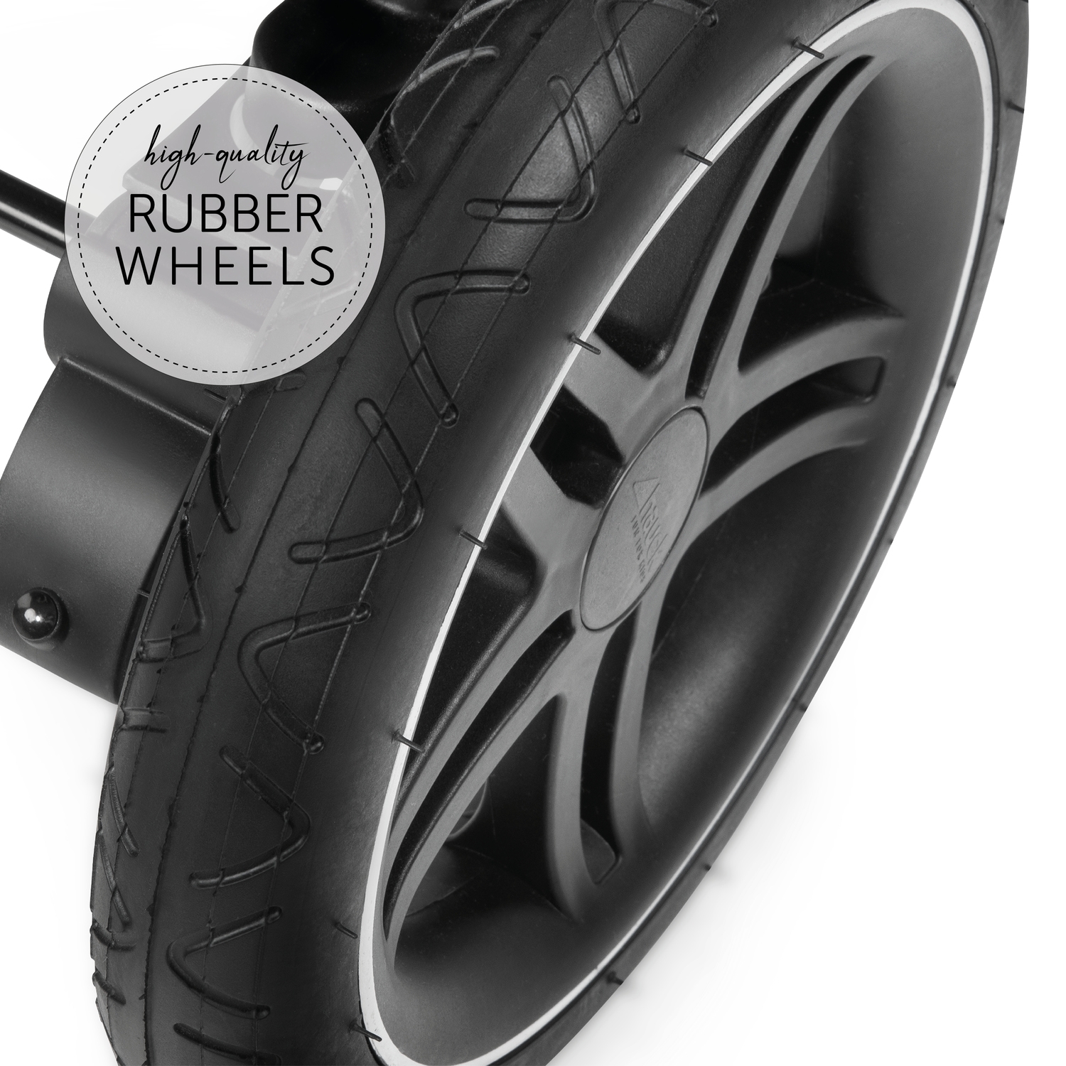 Hauck Uptown Duo kaksikute jalutuskäru, Melange Black - Image 14