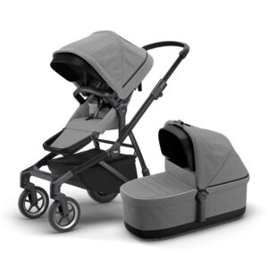 Thule Sleek vankrikomplekt 2in1, Black/Grey Melange