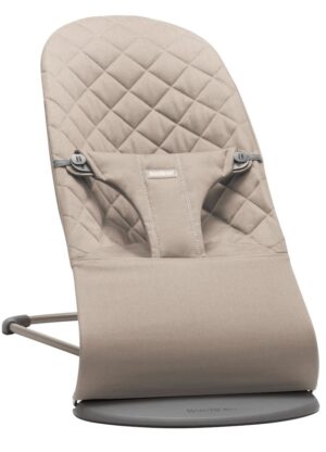 BabyBjörn Bliss lamamistool Woven Classic Quilt, Sand Grey