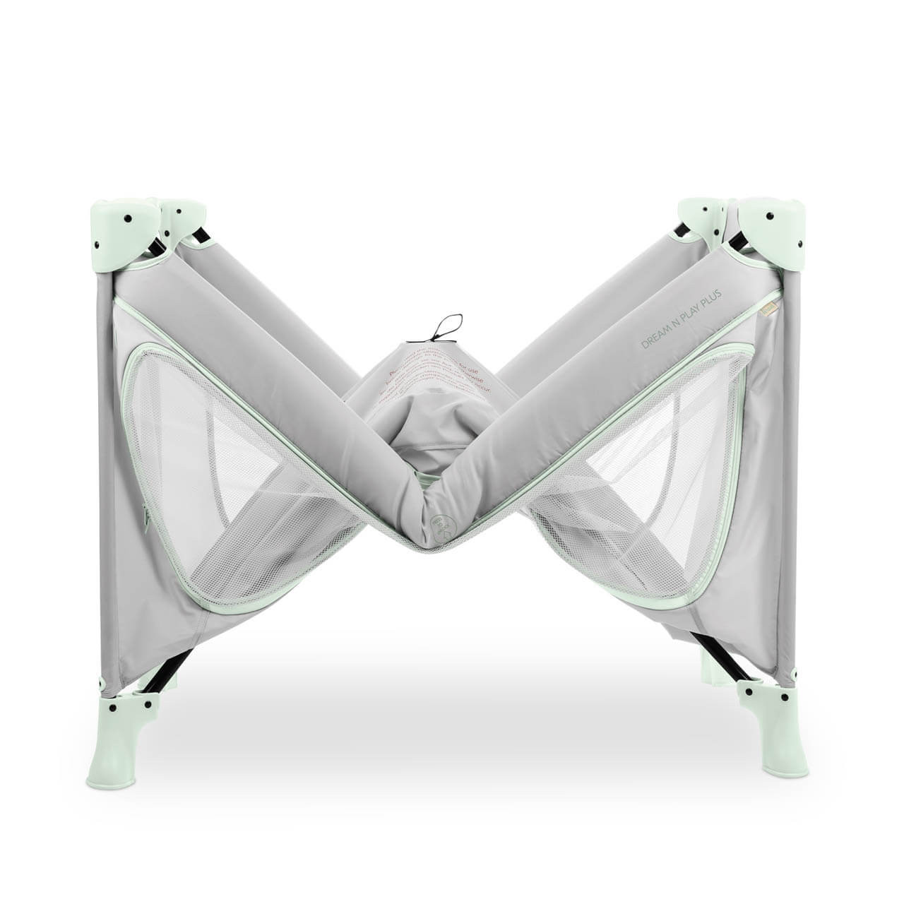 Hauck reisivoodi Dream N Play Plus, Dusty Mint - Image 6