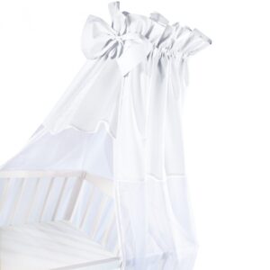 Baldahhiin beebivoodile, White