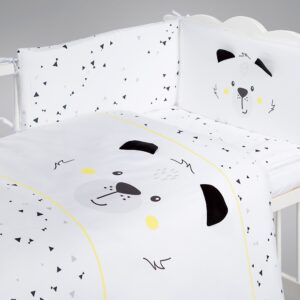 Beebi voodipesukomplekt Funny Teddy Bear (5-osaline)