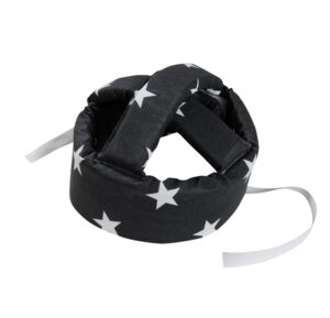 Pehmendusega peakaitse-turvamüts beebile, Black Star