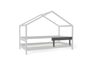 Turvapiire voodile YappyHytte 80cm, Anthracite