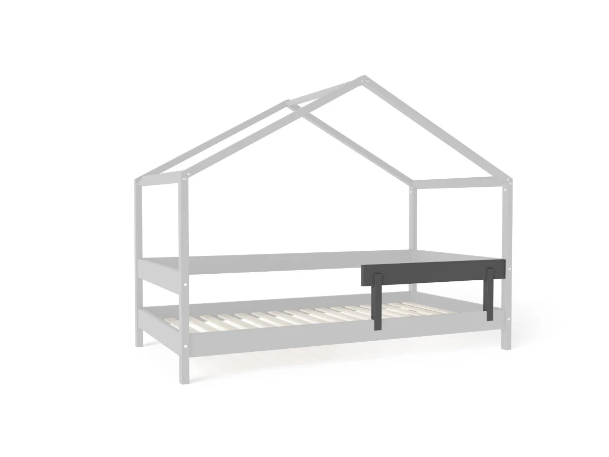 Turvapiire voodile YappyHytte 80cm, Anthracite