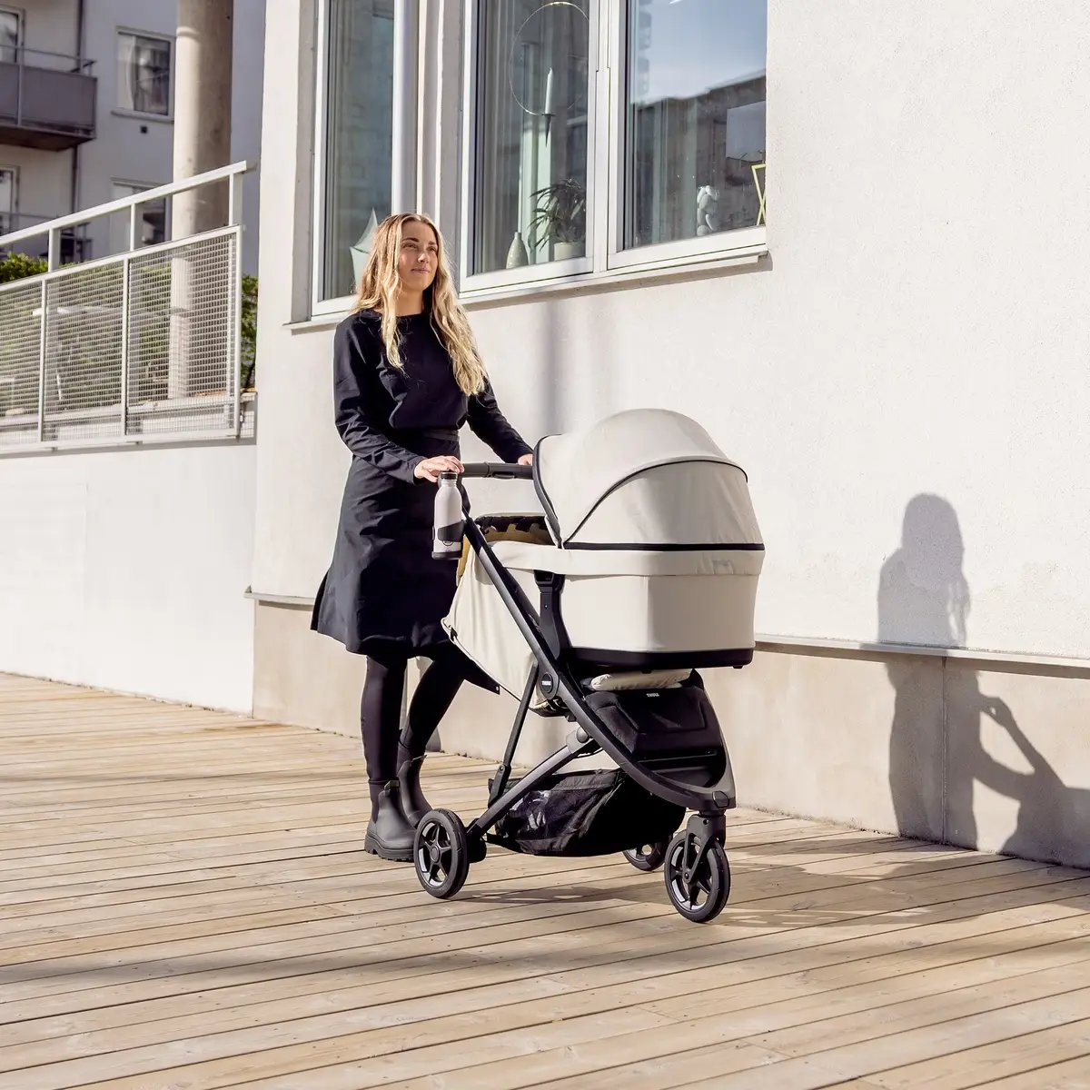 Thule Spring 2 jalutuskäru, Soft Beige — изображение 11