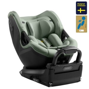 Axkid Spinkid 2 i-Size 180º turvatool 40-105cm/18kg, Nordic Bloom Green