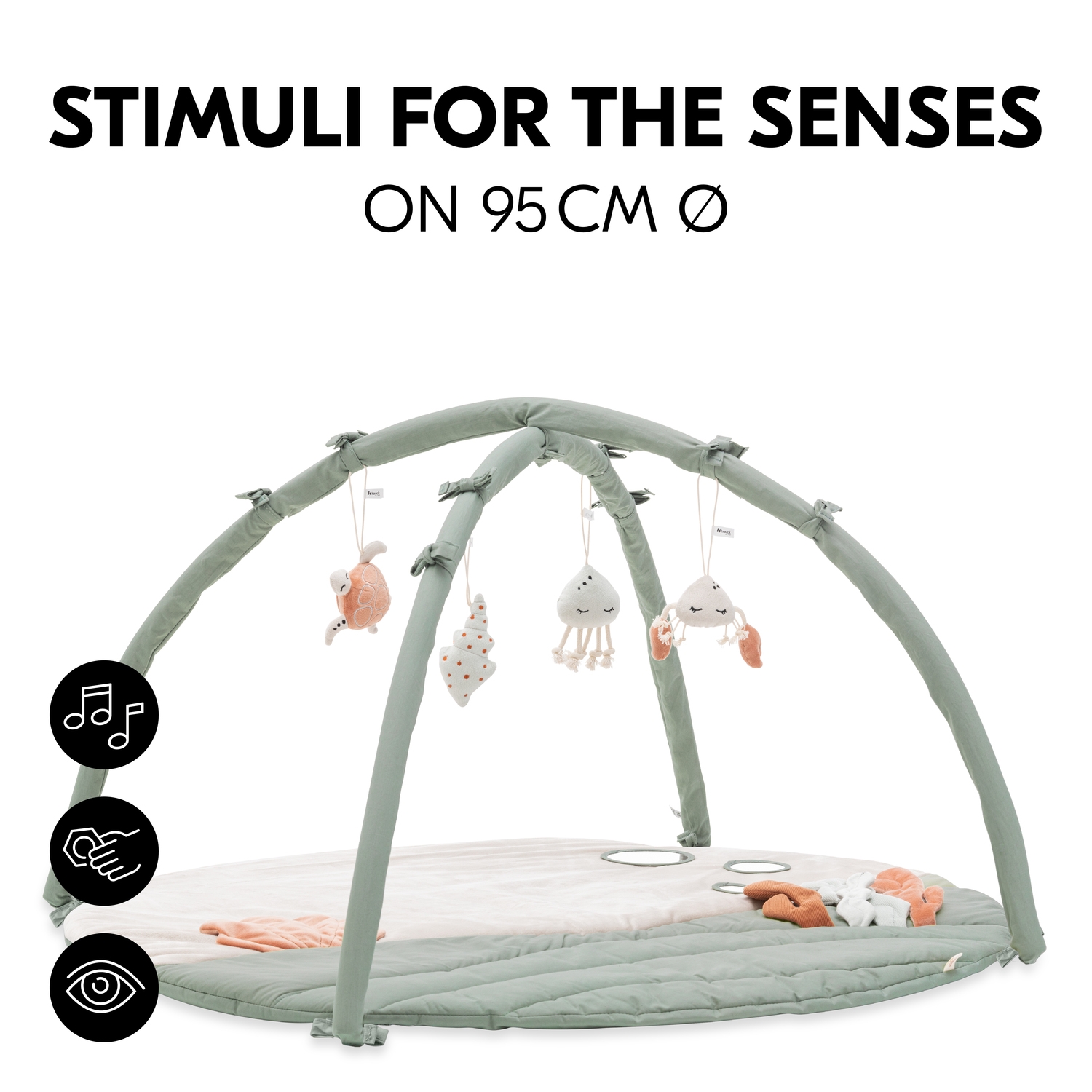 Hauck tegelustekk Relax N Watch, Water Animals - Image 2