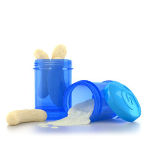 Twistshake lutipudeli hoiutopsid 2x100ml, Sinine