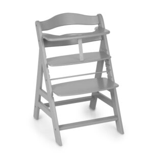 Hauck turvarihmadega söögitool Alpha+, Grey