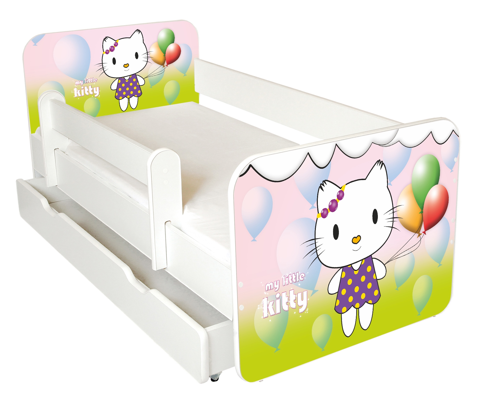 Lastevoodi My Little Kitty 80x160