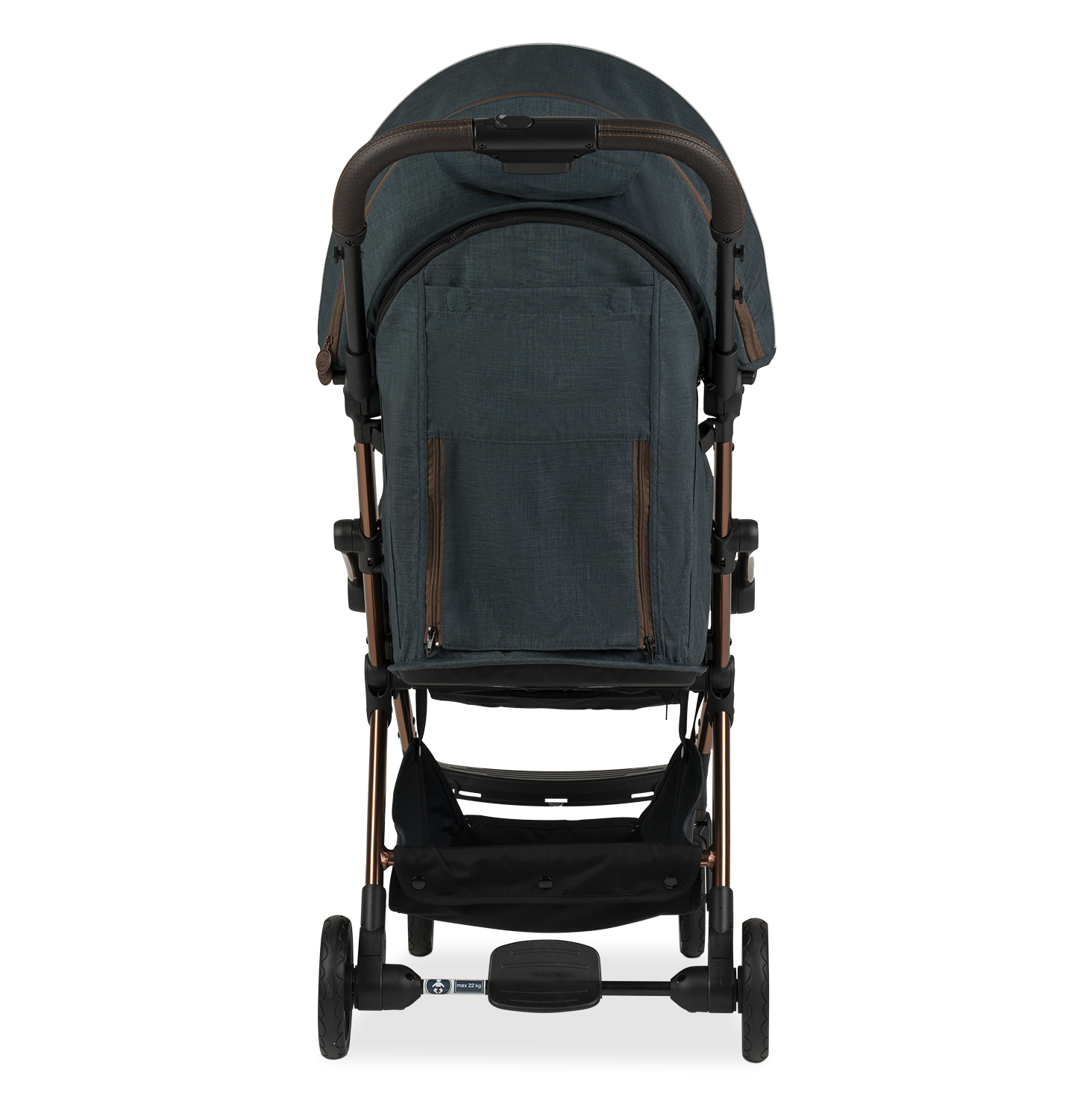 Leclerc Influencer AIR jalutuskäru, Denim Blue - Image 3