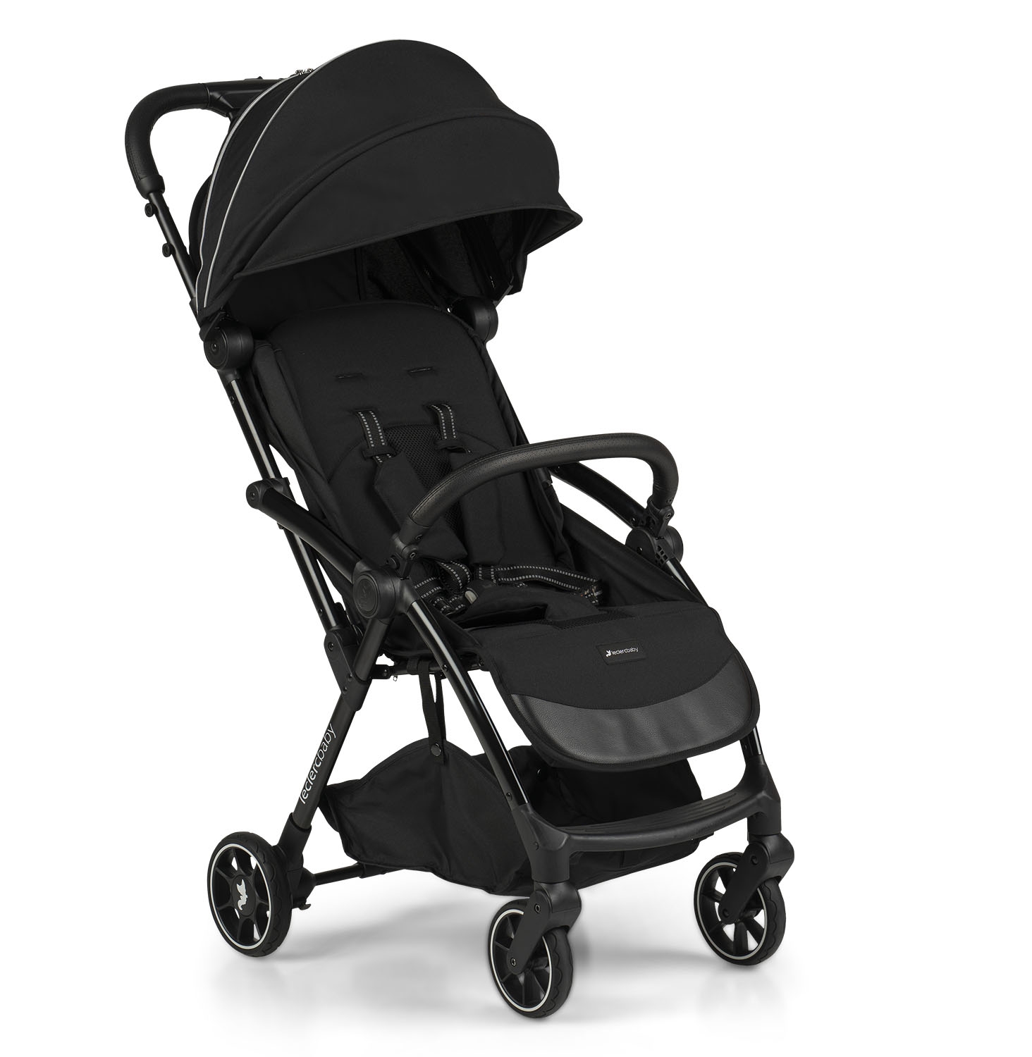 Leclerc Influencer AIR jalutuskäru, Piano Black